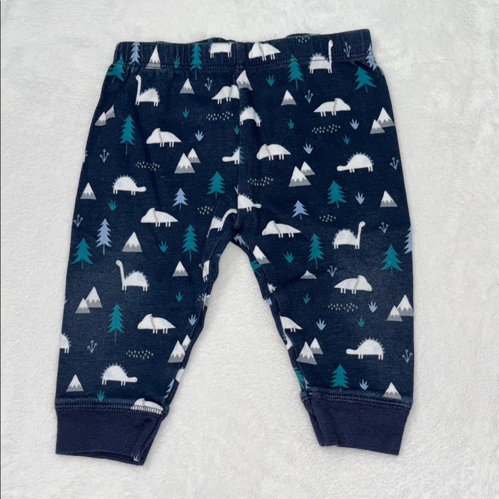 (3 for$10) bundles Navy Dinosaur Print Baby Pants